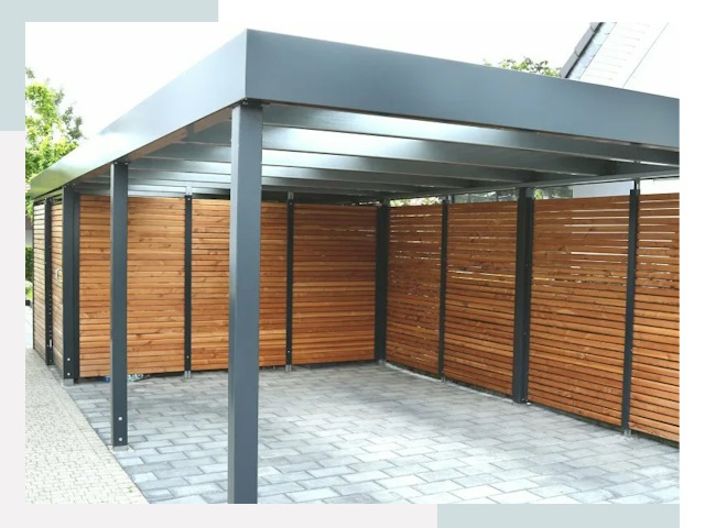 Навесы для парковки в Черкесске