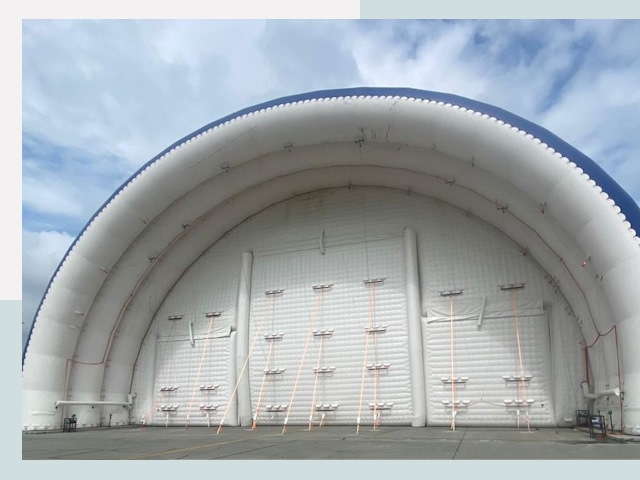 Пневмокаркасные ангары от СтальСтрой-Чрк по цене от 612 руб.