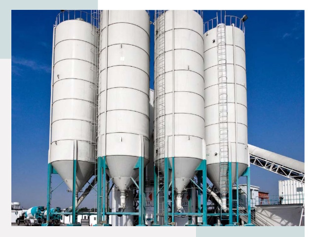 Строительство цементных силосов в Черкесске