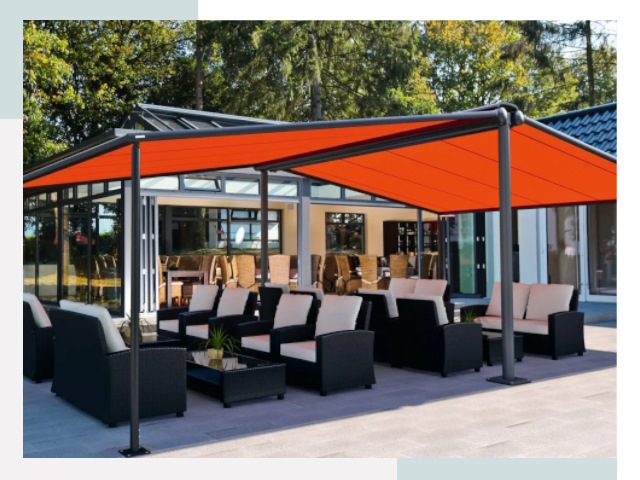 Навесы для кафе и ресторанов в Черкесске