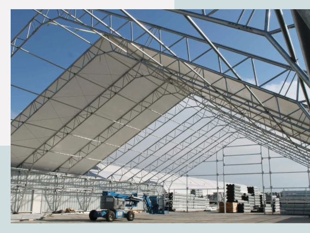 Каркасно-тентовые сооружения от СтальСтрой-Чрк по цене 612 руб.