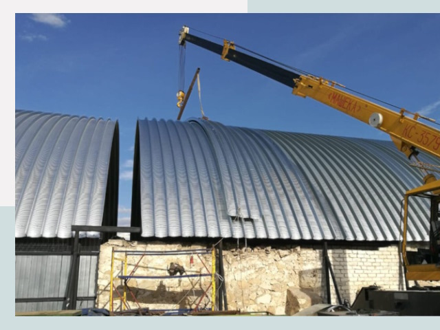 Реконструкция ангаров в Черкесске от 612 руб.