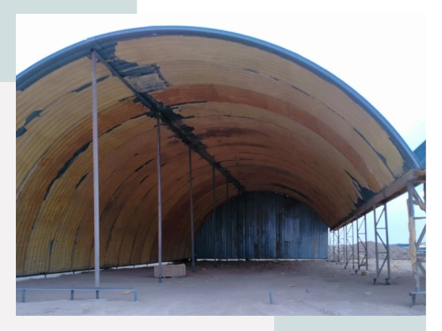 Реконструкция ангаров в Черкесске