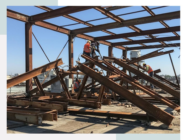 Демонтаж металлоконструкций в Черкесске от 612 руб.