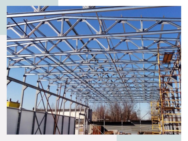 Металлокаркасы для складов в Черкесске