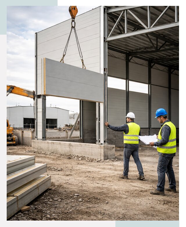 Склад из сэндвич панелей под ключ в Черкесске от 9686 р. | СтальСтрой-Чрк