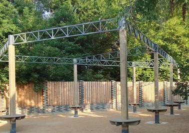 Терраса из металлоконструкций под ключ, проектирование, изготовление и монтаж от СтальСтрой-Чрк